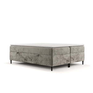 Svetlohnedá boxspring posteľ s úložným priestorom 160x200 cm Araya – Maison de Rêve vyobraziť