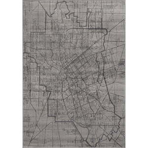 Sivý koberec 133x190 cm Soft – FD vyobraziť