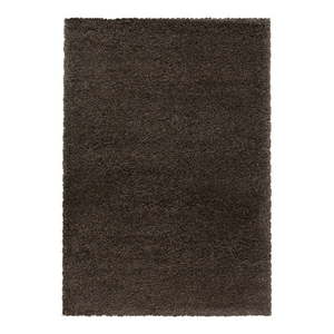 Tmavohnedý koberec 80x150 cm Fluffy – Ayyildiz Carpets vyobraziť