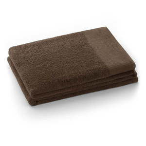 Hnedý froté bavlnený uterák 30x50 cm Amari – Restilo vyobraziť
