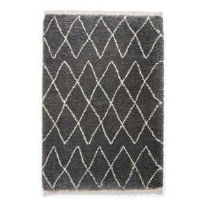 Tmavosivý koberec 200x290 cm Boho – Think Rugs vyobraziť