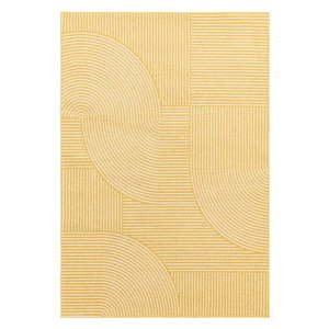 Žltý koberec 160x230 cm Muse Yellow Geometric – Asiatic Carpets vyobraziť