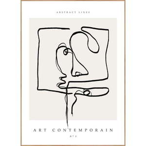 Obraz 50x70 cm Art Contemporain – Malerifabrikken vyobraziť