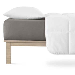 Tmavosivá napínacia plachta jersey 160x200 cm Boxspring – Andrea Simone vyobraziť