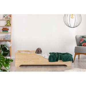 Detská posteľ z borovicového dreva 80x200 cm Box 11 - Adeko vyobraziť