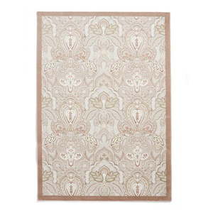 Krémový koberec 120x170 cm Damask Bronze – Think Rugs vyobraziť