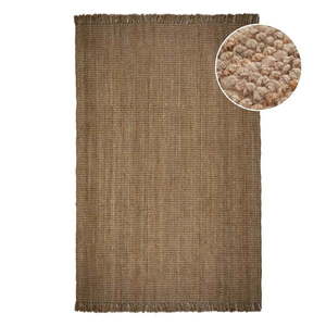 Jutový koberec v prírodnej farbe 240x340 cm Jute Boucle – Flair Rugs vyobraziť