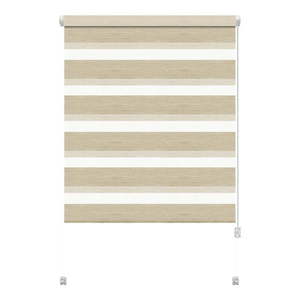 Krémová roleta deň a noc 72, 5x150 cm Zebra Natur – Gardinia vyobraziť