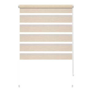 Krémová roleta deň a noc 42, 5x150 cm Zebra Silvalin – Gardinia vyobraziť