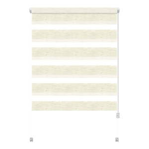 Roleta deň a noc v prírodnej farbe 68x215 cm Zebra Silvalin – Gardinia vyobraziť
