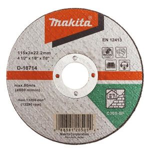 MAKITA Kotúč na rezanie betónu 115x2, 5 mm D-18714 vyobraziť