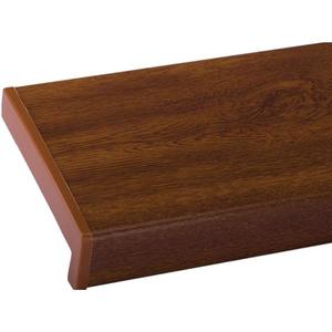 Parapet PVC 20x125 dub zlatý vyobraziť
