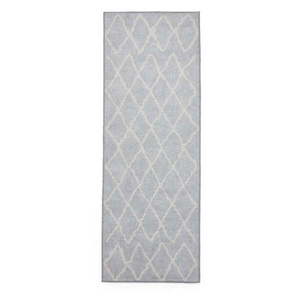 Svetlosivý prateľný behúň 61x170 cm Coral Light Grey – Think Rugs vyobraziť