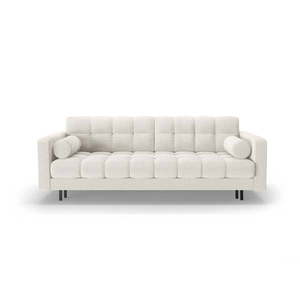 Krémová rozkladacia/s úložným priestorom pohovka z textílie buklé 222 cm Bali – Cosmopolitan Design vyobraziť