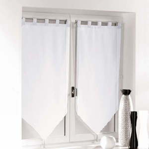 Biele voálové záclony v súprave 2 ks 60x120 cm Voiline – douceur d'intérieur vyobraziť
