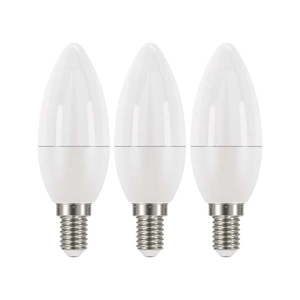 Súprava 3 LED žiaroviek EMOS Classic Candle Neutral White, 5W E14 vyobraziť