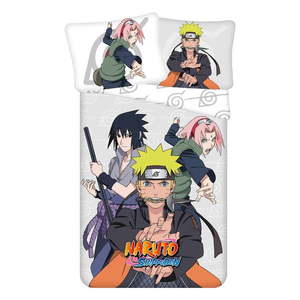 Bavlnené detské obliečky na jednolôžko 140x200 cm Naruto – Jerry Fabrics vyobraziť