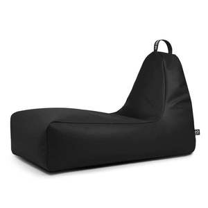 Čierny sedací vak z imitácie kože Chill XXL – So Soft? vyobraziť
