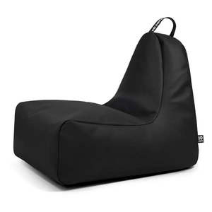 Čierny sedací vak z imitácie kože Chill XL – So Soft? vyobraziť