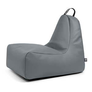 Sivý sedací vak z imitácie kože Chill L – So Soft? vyobraziť