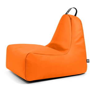 Oranžový sedací vak z imitácie kože Chill XL – So Soft? vyobraziť