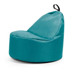 Tyrkysový detský sedací vak Round M – So Soft? vyobraziť