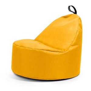 Žltý sedací vak Round L – So Soft? vyobraziť