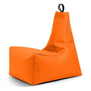 Oranžový sedací vak z imitácie kože Icy XL – So Soft? vyobraziť