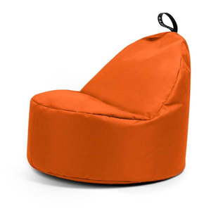 Oranžový sedací vak Round L – So Soft? vyobraziť