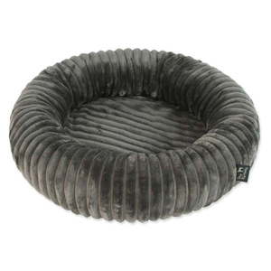 Tmavosivý pelech pre psa ø 60 cm Dog Fantasy Stripe – Plaček Pet Products vyobraziť