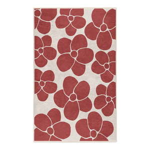 Červený prateľný koberec 60x100 cm Red Meadow – Mila Home vyobraziť