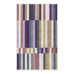 Fialový prateľný koberec 80x150 cm Purple Rain – Mila Home vyobraziť