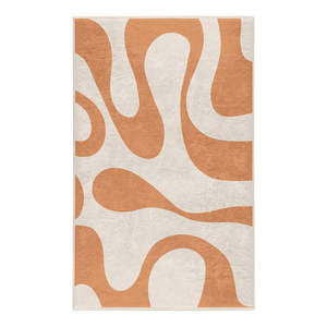 Oranžový prateľný koberec 80x150 cm Caramel Latte – Mila Home vyobraziť