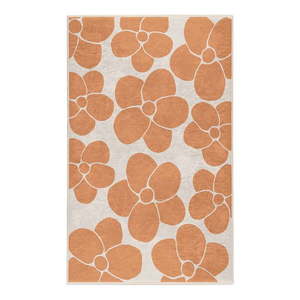 Oranžový prateľný koberec 60x100 cm Orange Meadow – Mila Home vyobraziť