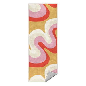 Žltý/ružový prateľný behúň 60x230 cm Raspberry Creamsicle – Mila Home vyobraziť