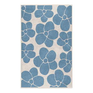 Modrý prateľný koberec 80x150 cm Blue Meadow – Mila Home vyobraziť