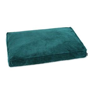 Tmavozelený matrac pre psa 120x80 cm Dog Fantasy Stripe – Plaček Pet Products vyobraziť