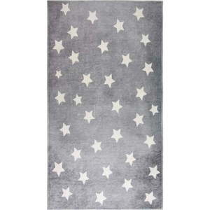 Sivý prateľný detský koberec 80x120 cm Shining Stars – Vitaus vyobraziť