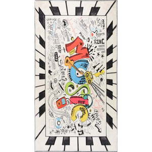 Prateľný detský koberec 80x120 cm Musical – Vitaus vyobraziť