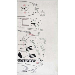 Slonovinový prateľný detský koberec 120x180 cm Animal Kingdom – Vitaus vyobraziť
