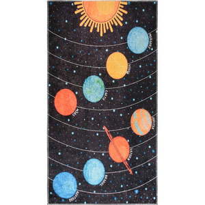 Prateľný detský hrací koberec 100x160 cm Solar System – Vitaus vyobraziť