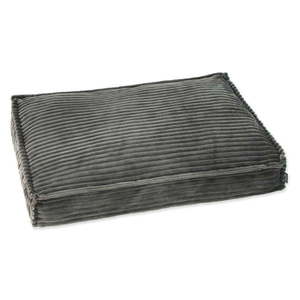 Tmavosivý matrac pre psa 120x80 cm Dog Fantasy Stripe – Plaček Pet Products vyobraziť