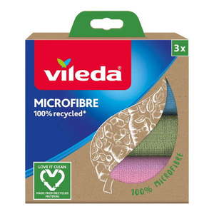 Handričky v súprave 3 ks z mikrovlákna – Vileda vyobraziť