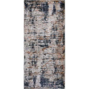 Modrý prateľný behúň 60x150 cm Abstract Colors – Vitaus vyobraziť
