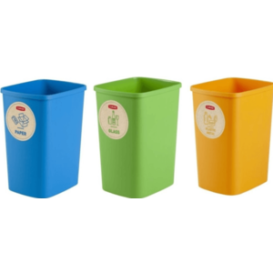 CURVER Set košov na triedený odpad Eco Friendly 3x9L vyobraziť