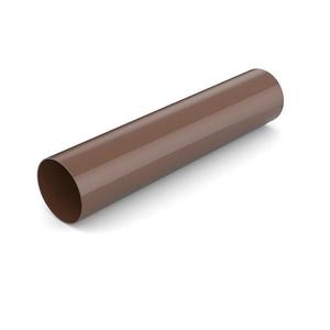 Odkvapový zvod Ø 90 mm plastový 2000 mm hnedý vyobraziť