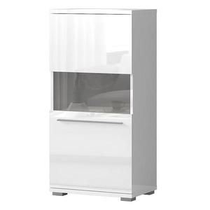 Vitrína Piano V60-1KS/PN-70/KA/70 lakované crystal white vyobraziť