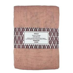 Záclona na stuhách Dolly polyester svetloružová 140x180 (x2) Merkury Home vyobraziť
