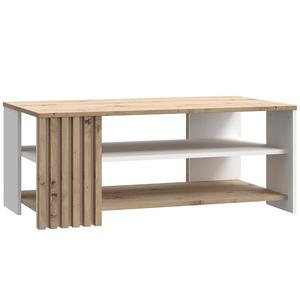 Konferenčný stolík Zaandam 60x110 biely/artisan vyobraziť