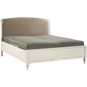 TARANKO Florencja FL-2 160 posteľový rám vanilka / svetlohnedá (Velvet-B1 106) vyobraziť